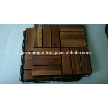 Pavimento exterior, telhas de pavimento interligadas 30 0x 300 x 24 mm